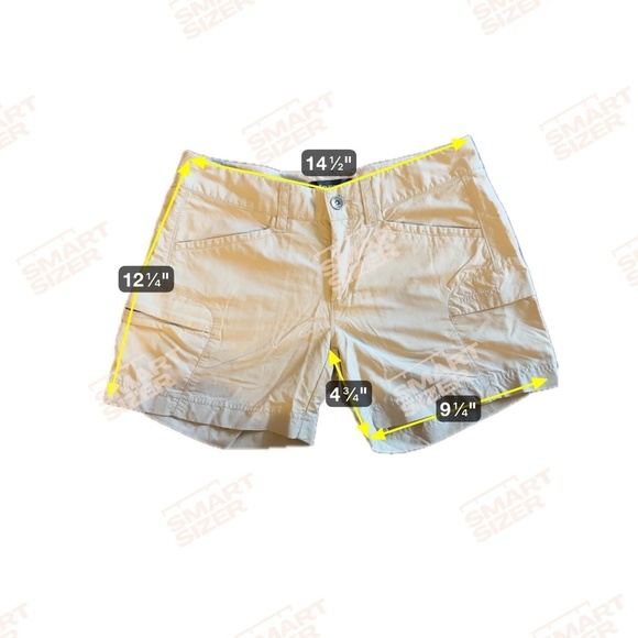 Marmot size 6 ladies tan shorts excellent condition - Picture 2 of 6